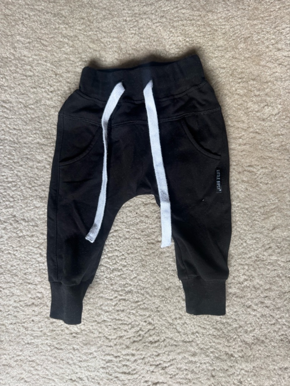 Little Bipsy Kids Jogger Set in Gray, Brown & Black - Picture 4 of 4